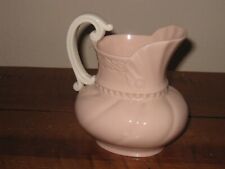 Vintage Lenox Colonial Pink Collection Pitcher Made in USA Green Stamp picture
