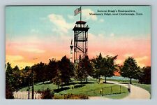 Chattanooga TN-Tennessee, Missionary Ridge Lookout, Monument Vintage Postcard picture