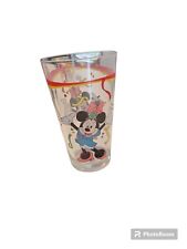Disney Gibson Minnie Mouse Clear Drinking Glass #14 picture