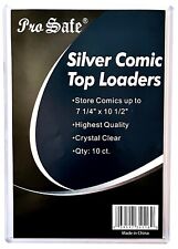 10 SILVER AGE Comic Top Loader 7 1/4