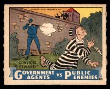 1936 R61 Government Agents vs Public Enemies #A203 Convict's Reward EX picture