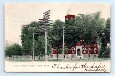 Postcard MI 1907 Howell Court House L9 picture