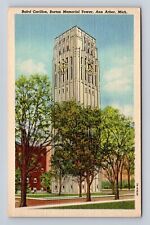 Ann Arbor MI-Michigan, Burton Memorial Tower Baird Carillon Vintage Postcard picture