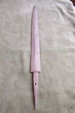 Antique Kris / tombac sword spear blade-approx 21 inches-Damascus 150 years old picture