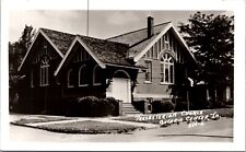 Real Photo Postcard Presbyterian Church in Guthrie Center, Iowa picture