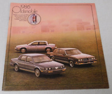 1986 Oldsmobile Cutlass Ciera Cruiser Supreme Calais advertising brochure picture