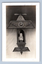 RPPC 1930'S. LINDBERGH CLOCK, VERY BEAUTIFUL. POSTCARD. DC25 picture