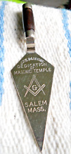 Vintage Salem, Mass. 6/24/1916 Dedication of Masonic Temple Mini 4.25