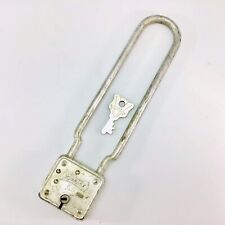 Vintage￼ Master￼ Lock 66 Long Bicycle With Key Padlock USA picture