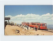 Postcard Cog Railroad at Pikes Peak Colorado USA picture