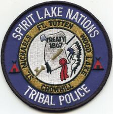 SPIRIT LAKE NATIONS NORTH DAKOTA ND TRIBAL POLICE PATCH picture