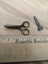 Vintage Miniature Scissors / Shears - Lot Of 2 picture