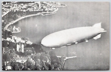 Vintage Postcard - German Zeppelin - Airship - Blimp - LZ-130 - Graf Zeppelin II picture