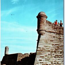 c1950s St Augustine, FL Old World Star Fort Castillo De Sans Marcos Ancient A144 picture