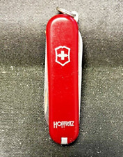 Vintage Victorinox Hoffritz Swiss Army Knife w/ toothpick, tweezer, Sheath picture