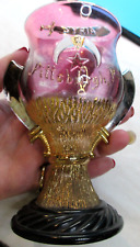 RARE~PITTSBURG~SYRIA~ MASONIC CUP~ST PAUL MINN~1908~ RUBY FLASHED WITH GOLD~WOW picture