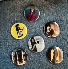 Joan Jett & The Black  Hearts “The First 5” Album Covers 1.5” Buttons W/ Chase picture