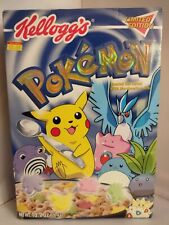 Sealed POKÉMON Limited Edition Kellogg’s Foil Logo Cereal * EXCELLENT Condition picture
