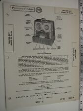 SF 1950's Sams Photofact  WILCOX-GAY Model 5U Series picture