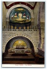 c1930's Mount Tabor The Basilica Interior View Israel Unposted Vintage Postcard picture