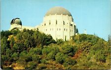Griffith Observatory Park Hollywood Glendale California Ca Vintage Unp Postcard picture