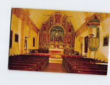 Postcard High Altar, Carmel Mission, Carmel, California picture