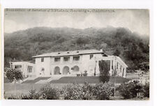 Villa Montalvo, Senator J. D. Phelan Residence, Saratoga, CA 1910 postcard picture