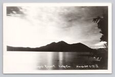 Clear Lake View from Jago's Resort Lake County California Real Photo RPPC picture