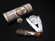 Great Eastern #39 Brazilian Cherry Beaver Tail Horse Rancher Knife 391224 GEC picture