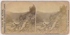 WEST VIRGINIA SV - Kanawha Falls Area Scenery - GW Kirk 1870s picture