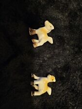 Vintage Bone China Minature Horse Figurines picture