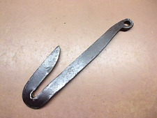 Vintage **SNOW & NEALLEY** Small Chain Grab Hook Hand Forged Logging Collectible picture