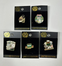 2006 World Series of Poker ~ Lot of 5 Pin Set ~ Collectors Limited Edition picture