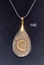 Real  20 mm Ammonite Necklace picture