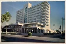 Vintage Hotel Rio Nazas Torreon Coah Mexico c)1950s  Street view Postcard picture