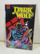 DARK WOLF #2 (1987) Origin, Lord Abraxis, Dhyana, Butch Burcham, Malibu Comics B picture