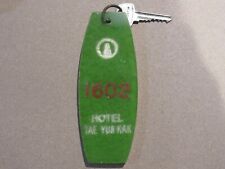 Infamous Hotel Tae Yun Kak Seoul South Korea Key & Plastic Fob Vintage Rare Fire picture