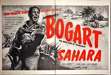 Humphrey Bogart Sahara Columbia Pictures Movie Vintage Print Ad 1943 picture
