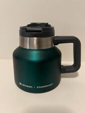 Starbucks Stanley Limited Edition Green 20 oz. Bell Shaped Coffee Mug - UNUSED picture