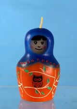 Matryoshka CANDLE Russian nesting doll girl - Great birthday gift or cake topper picture