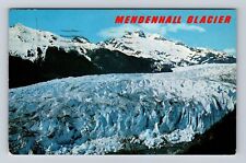 Juneau AK-Alaska, Mendenhall Glacier, Antique, Vintage c1972 Souvenir Postcard picture