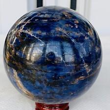 1100g Blue Sodalite Ball Sphere Healing Crystal Natural Gemstone Quartz Stone picture
