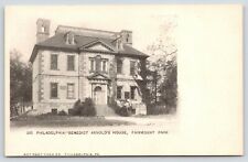 Philadelphia Pennsylvania~Fairmont Park~Benedict Arnold's House~1898 picture