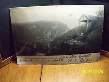 1906 South Promontory Delaware Water Gap PA Pennsylvania Football-like postmark picture