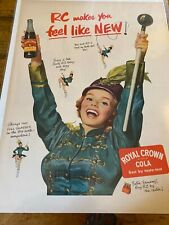 Vintage 1952 R.C. Cola Drum Majorette ad picture