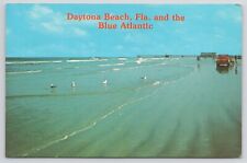 Daytona Beach Florida 1983 Mentions Disney World Chrome Postcard picture