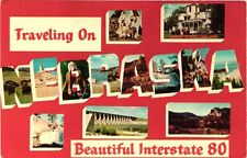 Vintage Postcard- List of Landmarks, Nebraska 1960s picture
