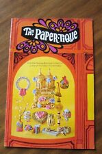 1970 Kleenex The Paper-Tique Arts & Crafts Booklet Advertising Kimberly-Clark picture
