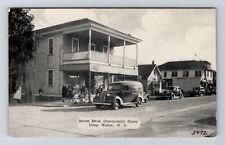 Deep Water NJ-New Jersey, Seven Bros Community Store, Vintage Postcard picture