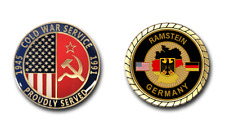 Ramstein Germany Cold War Veteran Duty Station Challenge Coin picture
